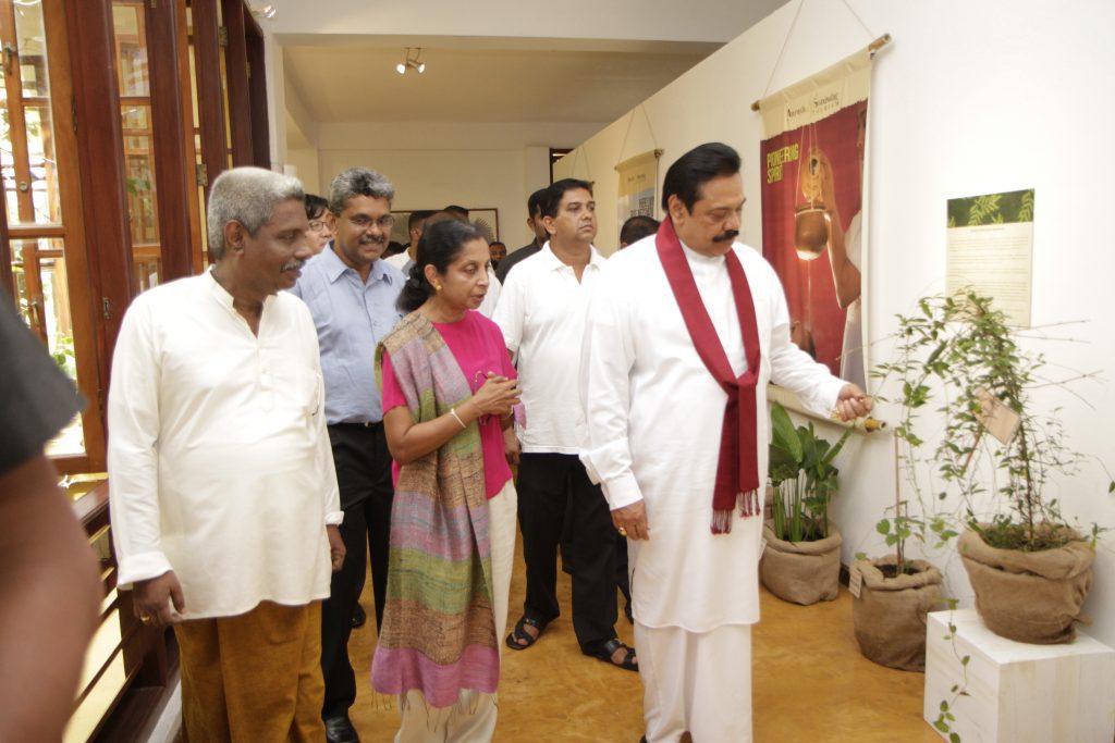 Exhibition On Ayurveda And Sustainable Tourism.
The beautiful exhibition demonstrates the linkages between Ayurveda, Tourism and Sustainability. Barberyn’s vision of Human Development goes beyond the three pillars of sustainable development articulated by the International community and encompasses the sanctity of life, human consciousness and inner peace.