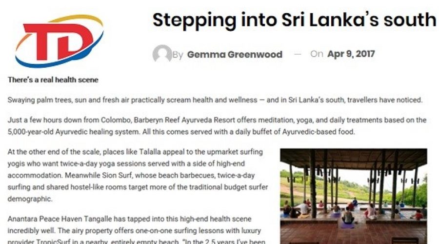 Travel Daily Media: April 2017 Stepping into Sri Lanka’s south
