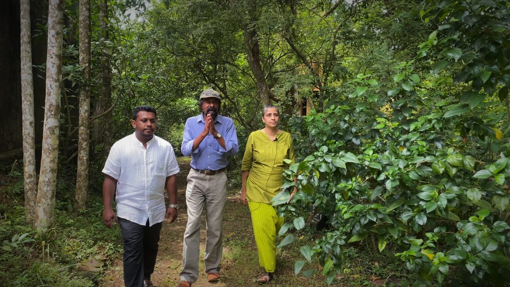 Medicinal Plants tour with Ayurveda doctors and Prof. Piyal Marasinghe